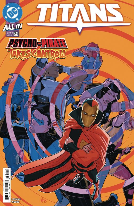 TITANS #21 CVR A PETE WOODS DC COMICS (19th March 2025)