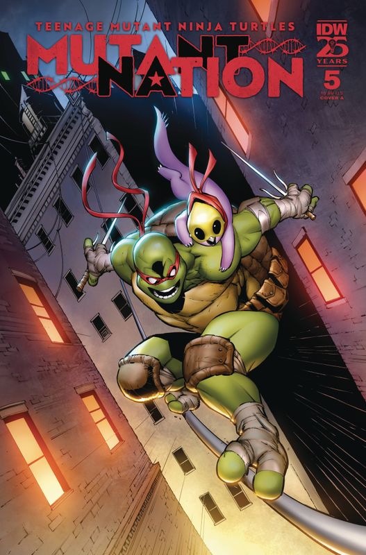 TMNT MUTANT NATION #5 CVR A DUNBAR IDW (19th March 2025)
