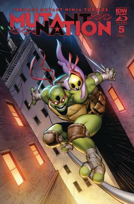 TMNT MUTANT NATION #5 CVR A DUNBAR IDW (19th March 2025)