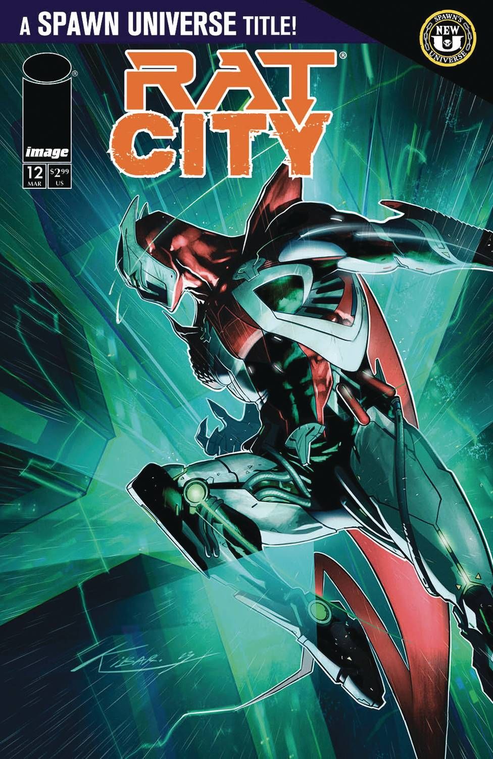 SPAWN RAT CITY #12 CVR A KIBAR IMAGE COMICS (19th March 2025)