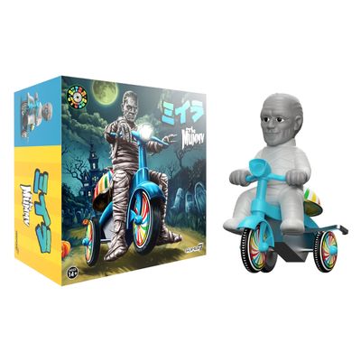 ***PRE ORDER*** Super7 Super Cycles Universal Monsters Mummy (Light Grey w/ Blue Trike)
