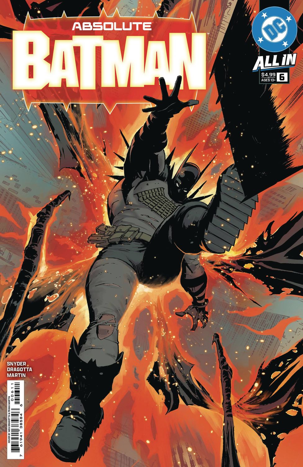 ABSOLUTE BATMAN #6 CVR A NICK DRAGOTTA DC COMICS (19th March 2025)