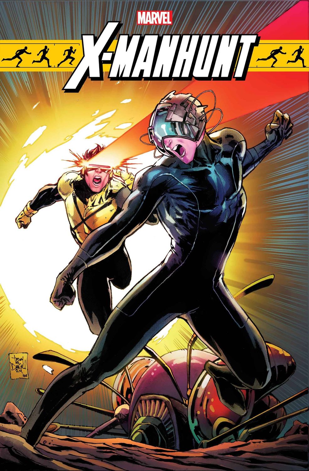X-MANHUNT OMEGA #1 TONY DANIEL VAR MARVEL COMICS (26th March 2025)