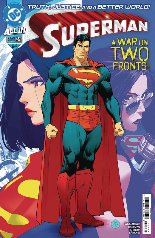 SUPERMAN #24 CVR A DAN MORA DC COMICS (26th March 2025)