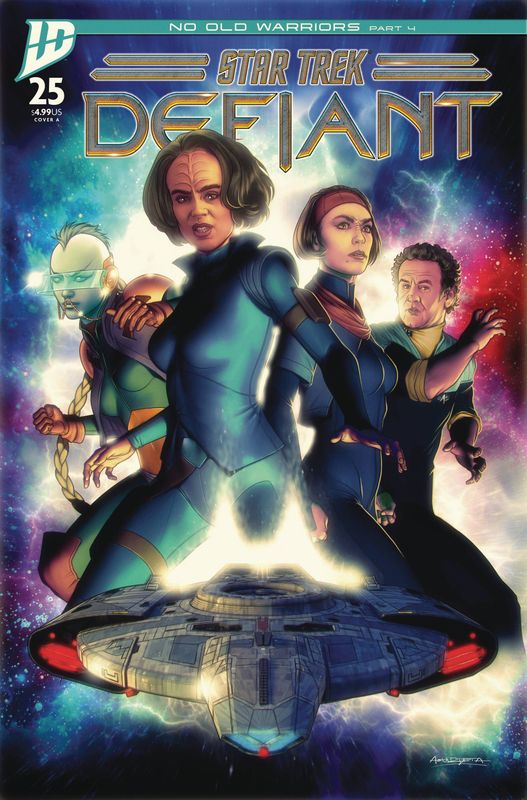 STAR TREK DEFIANT #25 CVR A UNZUETA IDW (26th March 2025)