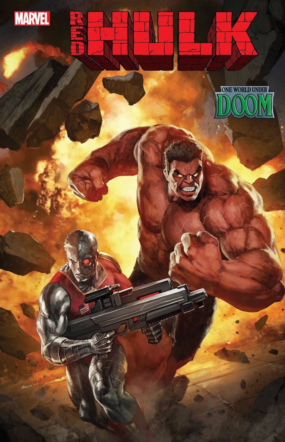 RED HULK #2 SKAN VAR MARVEL COMICS (26th March 2025)