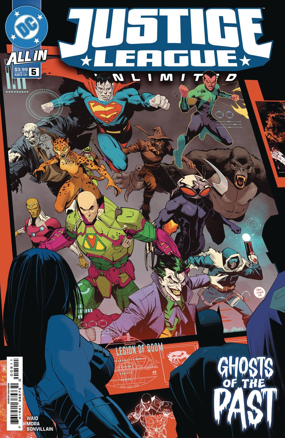 JUSTICE LEAGUE UNLIMITED #5 CVR A DAN MORA DC COMICS (26th March 2025)