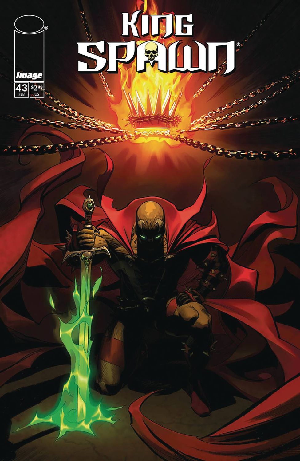KING SPAWN #43 CVR A VARGAS IMAGE COMICS (26th March 2025)