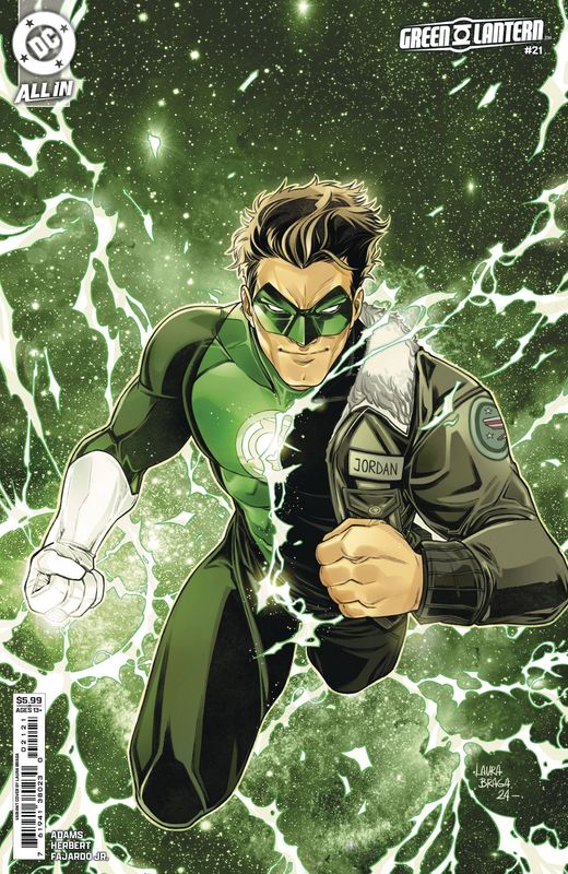 GREEN LANTERN #21 CVR C LAURA BRAGA CSV DC COMICS (26th March 2025)