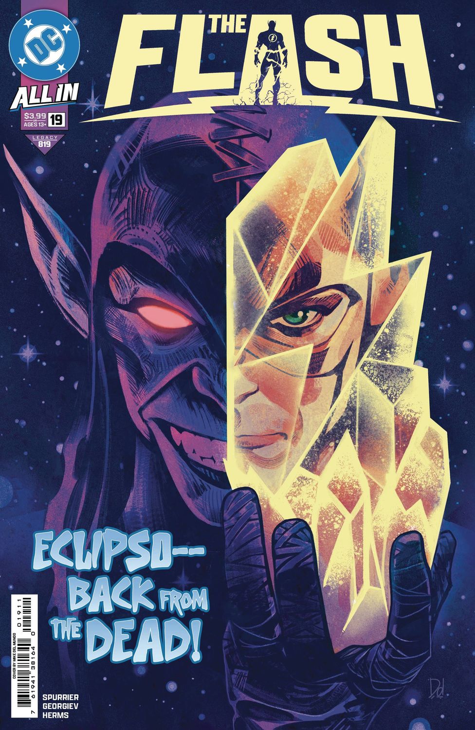 FLASH #19 CVR A MIKE DEL MUNDO DC COMICS (26th March 2025)
