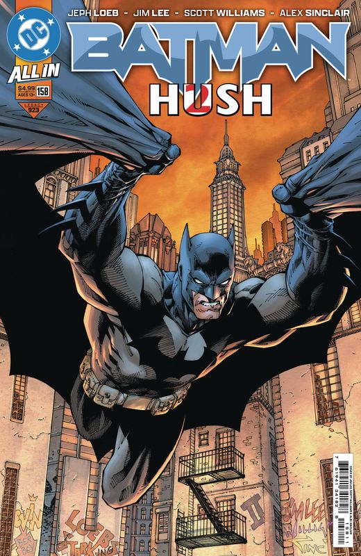 BATMAN #158 CVR A JIM LEE & SCOTT WILLIAMS DC COMICS (26th March 2025)