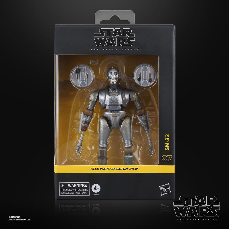 ***PRE ORDER*** Star Wars The Black Series 6" Deluxe SM-33 Action Figure (Skeleton Crew)