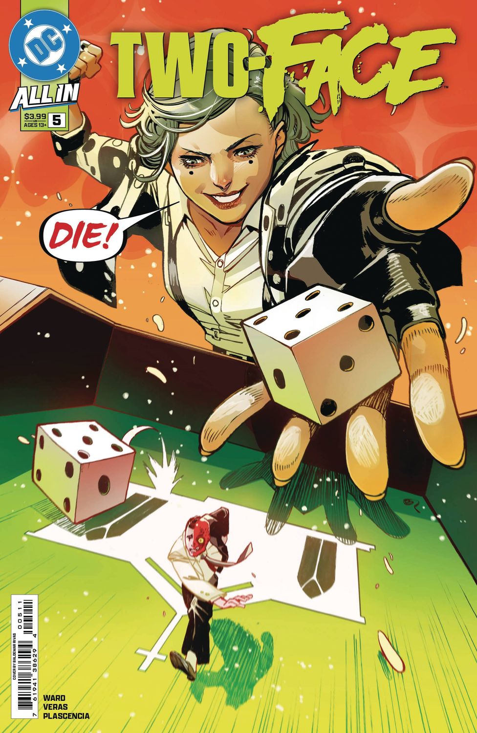 TWO-FACE #5 (OF 6) CVR A BALDEMAR RIVAS DC COMICS (2nd April 2025)