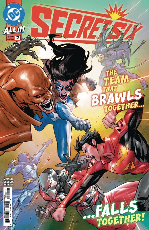 SECRET SIX #2 (OF 6) CVR A STEPHEN SEGOVIA DC COMICS (2nd April 2025)