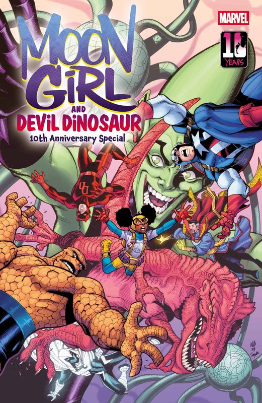 MOON GIRL & DEVIL DINOSAUR 10TH ANN SPECIAL #1 MARVEL COMICS (2nd April 2025)