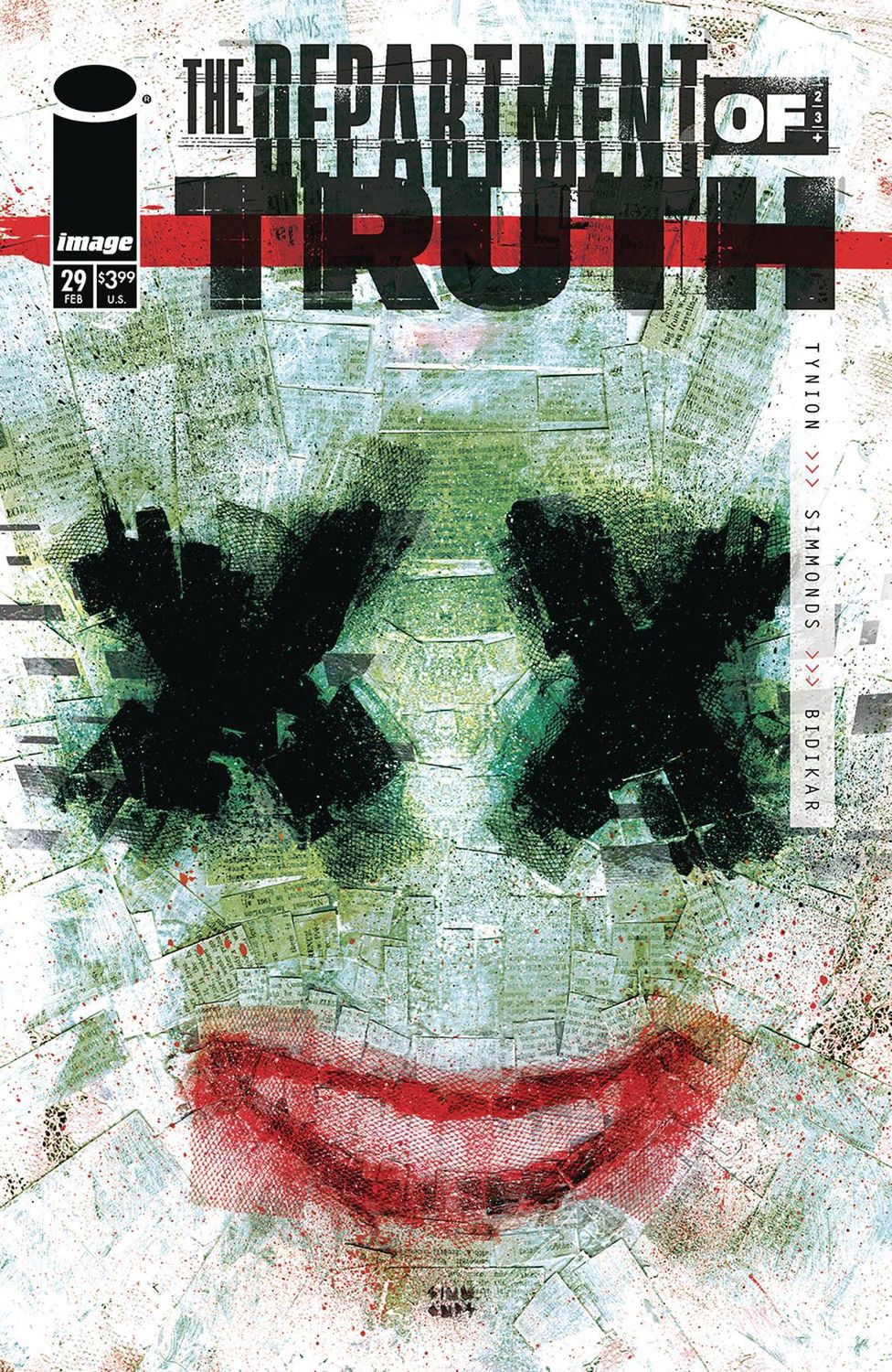 DEPARTMENT OF TRUTH #29 CVR A SIMMONDS (MR) IMAGE COMICS (2nd April 2025)
