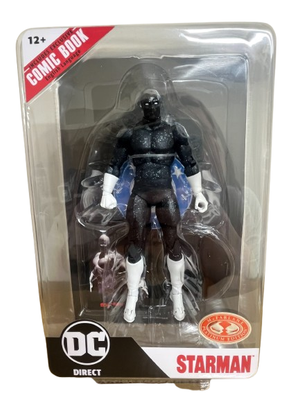 DC DIRECT COLLECTIBLES 7" PAGE PUNCHERS STARMAN ACTION FIGURE WITH COMIC *RED PLATINUM EDITION*