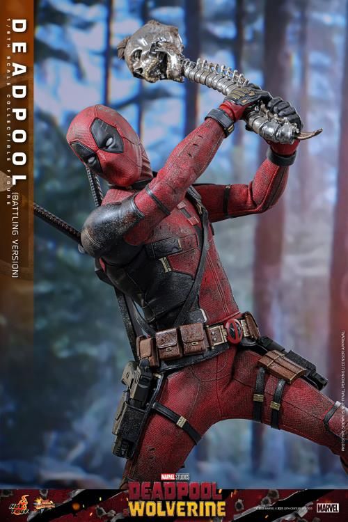 ***PRE ORDER*** HOT TOYS 1/6 BATTLING VERSION DEADPOOL (DEADPOOL AND WOLVERINE)