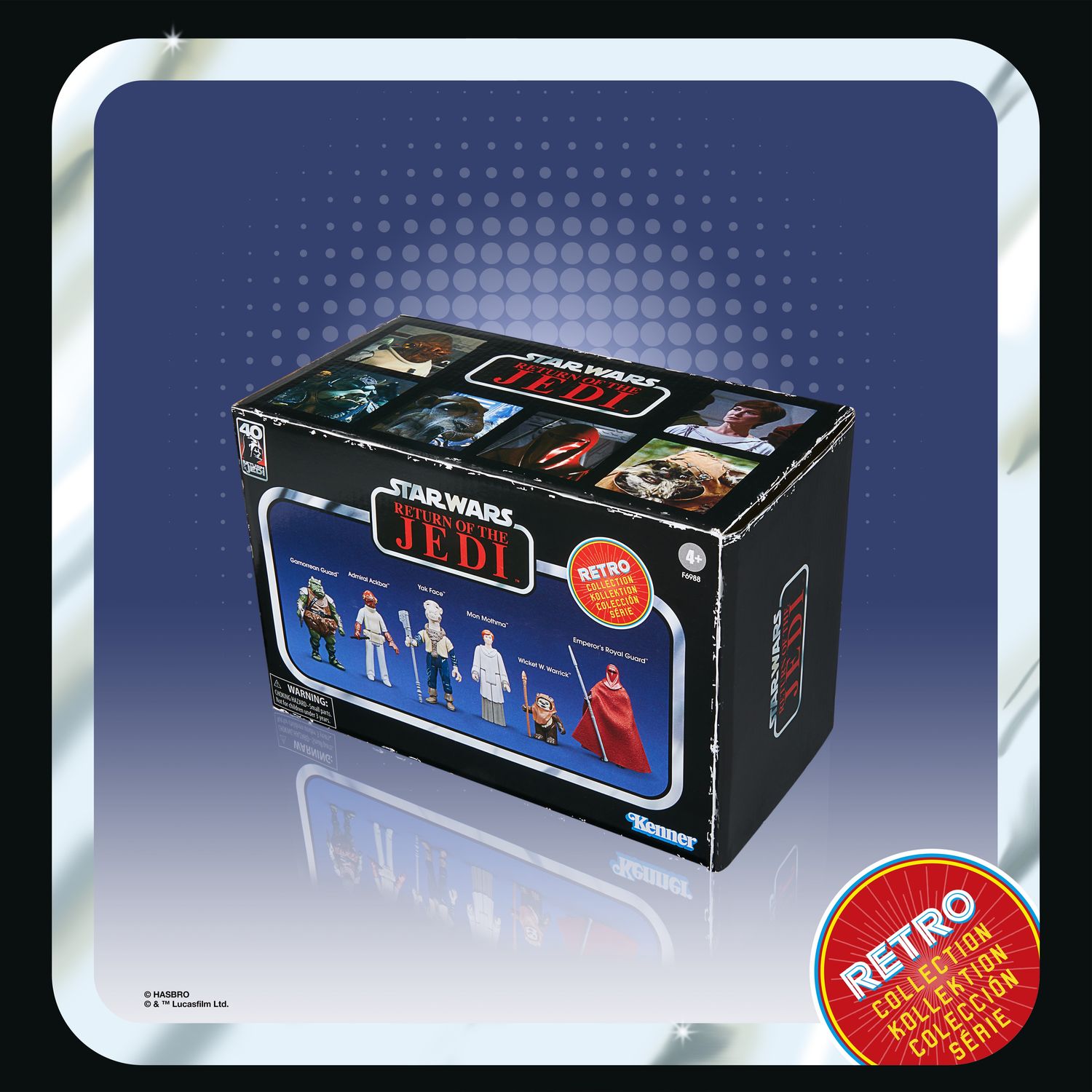 ***PRE ORDER*** Star Wars The Retro Collection 3.75" Star Wars: Return of the Jedi Multipack