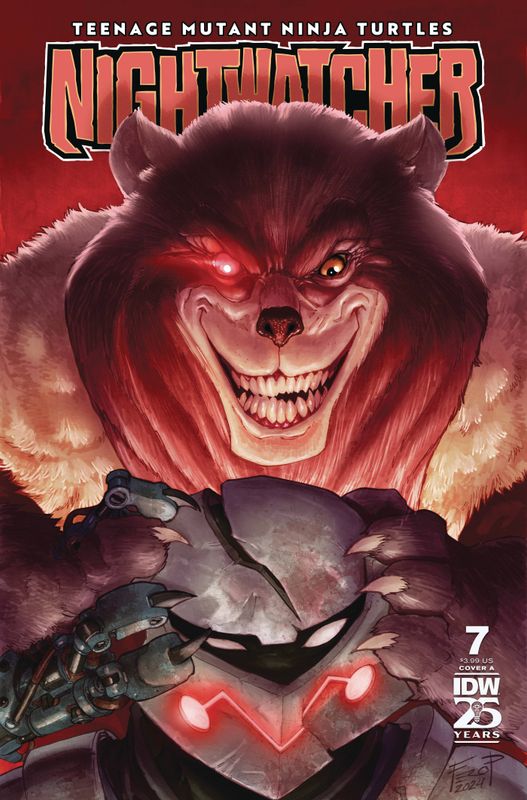 TEENAGE MUTANT NINJA TURTLES NIGHTWATCHER #7 CVR A PE IDW (9th April 2025)