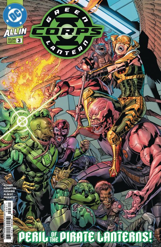 GREEN LANTERN CORPS #3 CVR A PASARIN ALBERT DC COMICS (9th April 2025)
