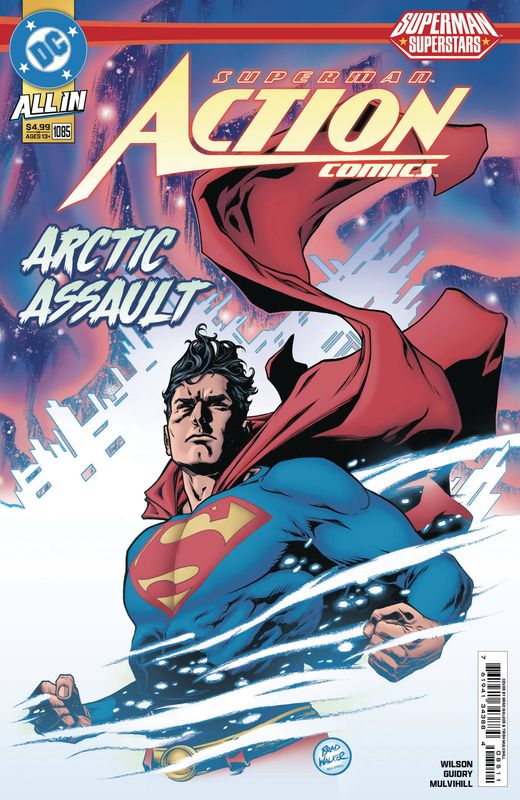 ACTION COMICS #1085 CVR A BRAD WALKER DC COMICS (9th April 2025)
