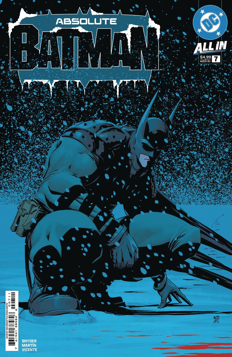 ABSOLUTE BATMAN #7 CVR A NICK DRAGOTTA DC COMICS (9th April 2025)