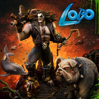 ***PRE-ORDER*** Iron Studios DC Comics Lobo Unleashed Art Scale 1/10 Statue