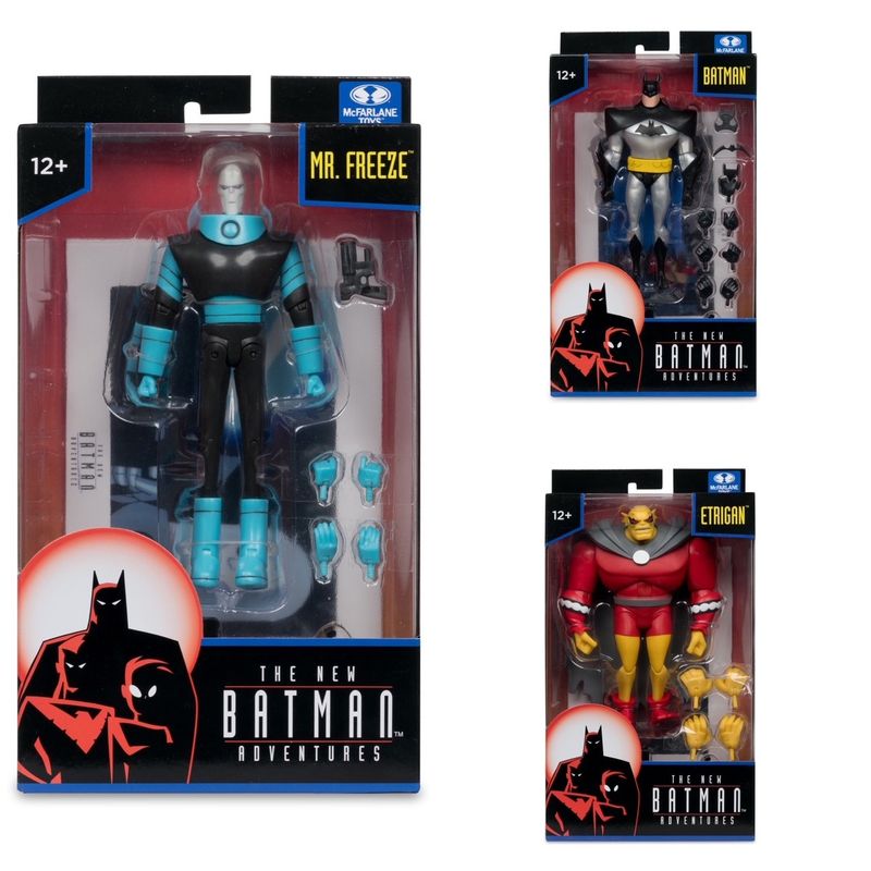 **PRE ORDER** DC DIRECT COLLECTIBLES 6" BATMAN THE NEW ADVENTURES WAVE 5 SET OF 3 ACTION FIGURES