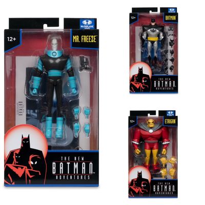 **PRE ORDER** DC DIRECT COLLECTIBLES 6" BATMAN THE NEW ADVENTURES WAVE 5 SET OF 3 ACTION FIGURES