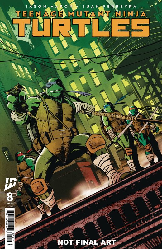 TEENAGE MUTANT NINJA TURTLES 2024 #8 CVR A FORNES IDW (16th April 2025)