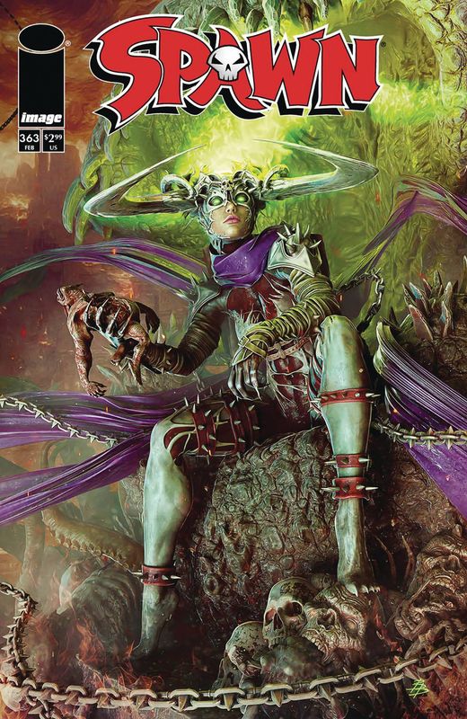 SPAWN #363 CVR A BARENDS IMAGE COMICS (16th April 2025)