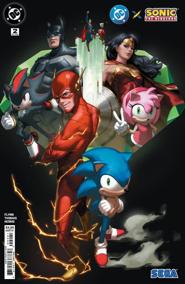 DC X SONIC THE HEDGEHOG #2 (OF 5) CVR B EJIKURE CSV DC COMICS (16th April 2025)