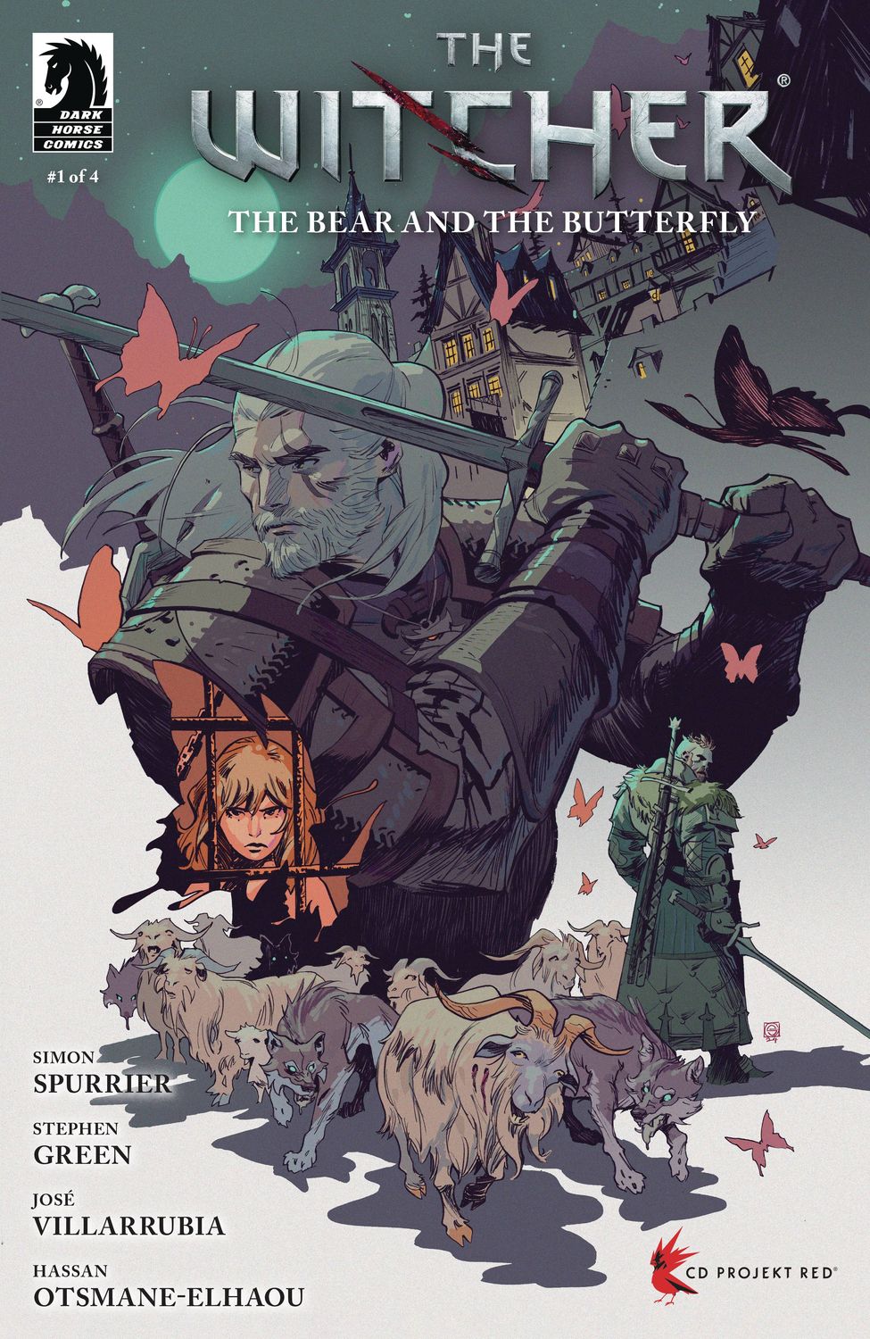 WITCHER BEAR & BUTTERFLY #1 CVR A GREEN DARK HORSE (23rd April 2025)