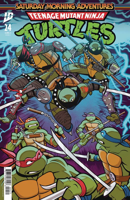 TMNT SATURDAY MORNING ADV #24 CVR B NEO IDW (23rd April 2025)