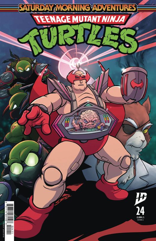 TMNT SATURDAY MORNING ADV #24 CVR A MYER IDW (23rd April 2025)