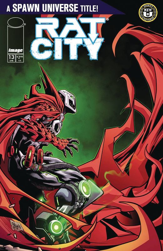 SPAWN RAT CITY #13 CVR A CARLOS IMAGE COMICS (23rd April 2025)