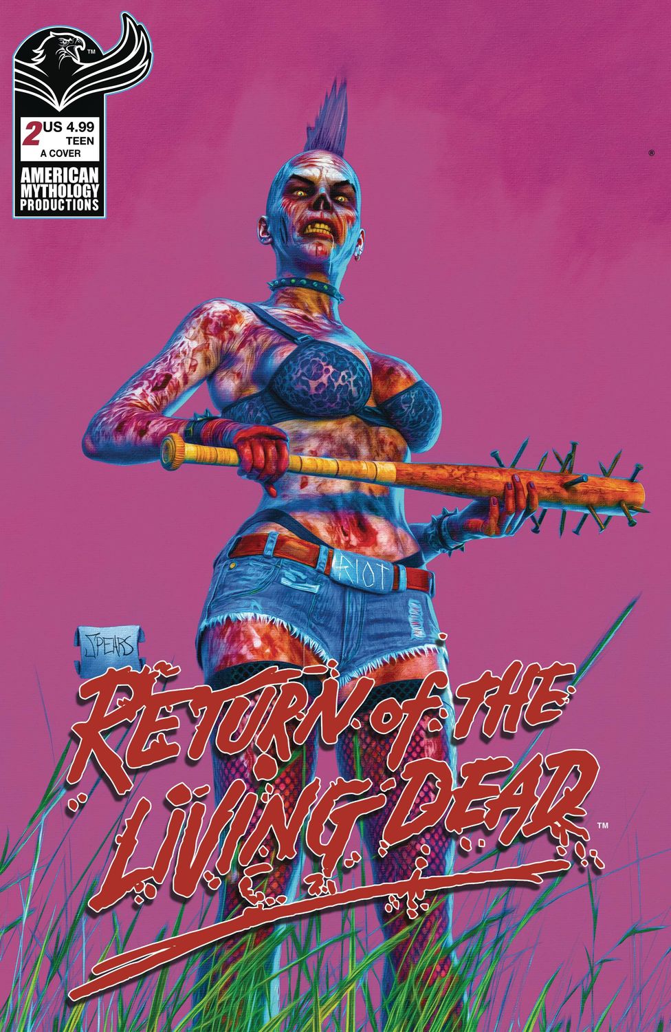 RETURN OF THE LIVING DEAD #2 CVR A SPEARS PAINTED AMERICAN MYTHOLOGY PRODUCTIONS (23rd April 2025)