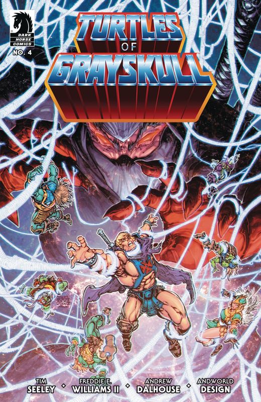 MASTERS OF UNIVERSE TMNT TURTLES OF GRAYSKULL #4 CVR A WILLI DARK HORSE (23rd April 2025)