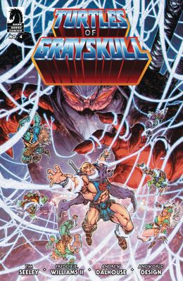 MASTERS OF UNIVERSE TMNT TURTLES OF GRAYSKULL #4 CVR A WILLI DARK HORSE (23rd April 2025)