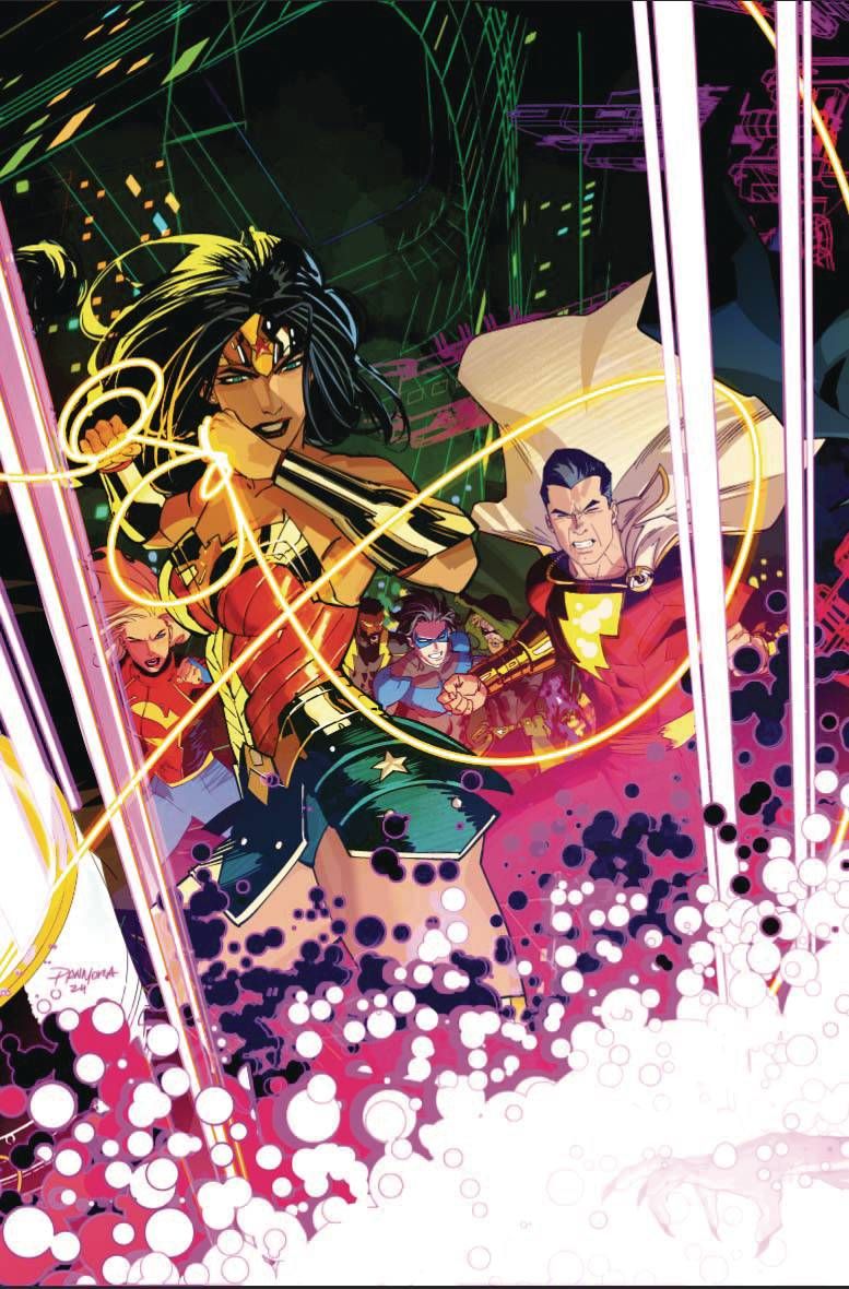 JUSTICE LEAGUE UNLIMITED #6 CVR A DAN MORA CONNECTING WAY DC COMICS (23rd April 2025)