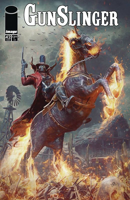 GUNSLINGER SPAWN #42 CVR A BARENDS IMAGE COMICS (23rd April 2025)