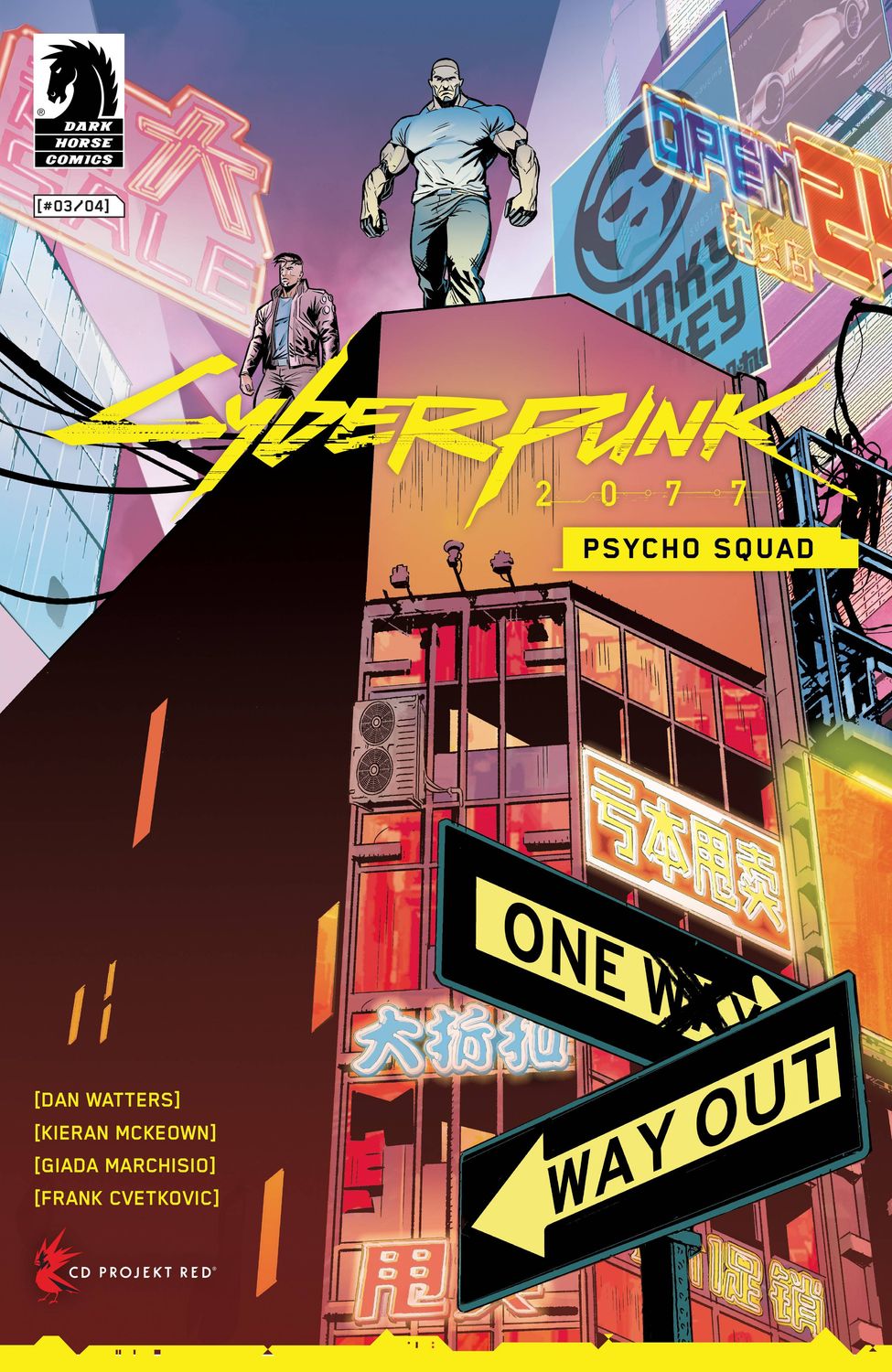 CYBERPUNK 2077 PSYCHO SQUAD #3 DARK HORSE (23rd April 2025)