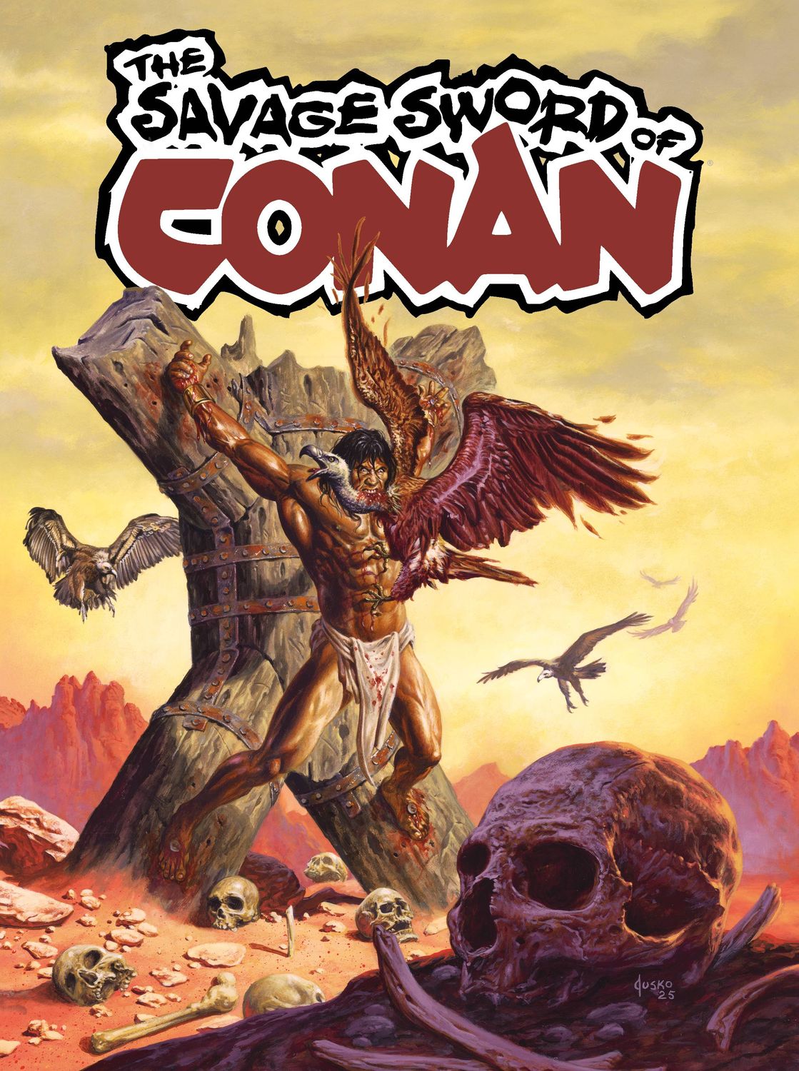 SAVAGE SWORD OF CONAN #8 CVR A JUSKO (MR) TITAN COMICS (30th April 2025)