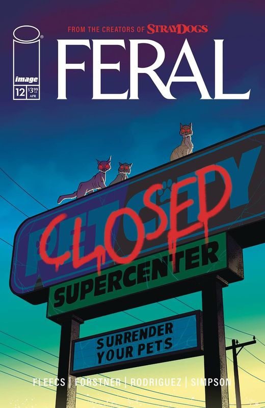 FERAL #12 CVR A FLEECS FORSTNER RODRIGUEZ IMAGE COMICS (30th April 2025)