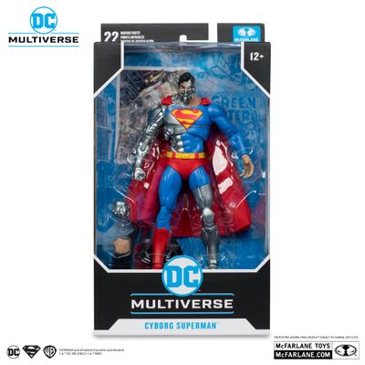 ***PRE-ORDER*** MCFARLANE TOYS 7" DC MULTIVERSE Cyborg Superman (Revenge of the Green Lanterns) Action Figure