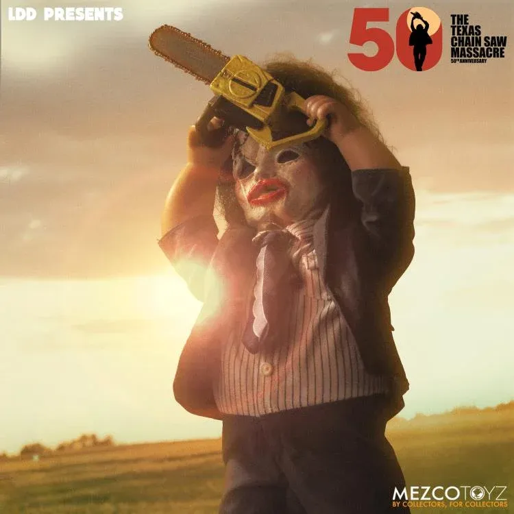 MEZCO LIVING DEAD DOLLS Presents: The Texas Chainsaw Massacre Leatherface (Deluxe Edition)
