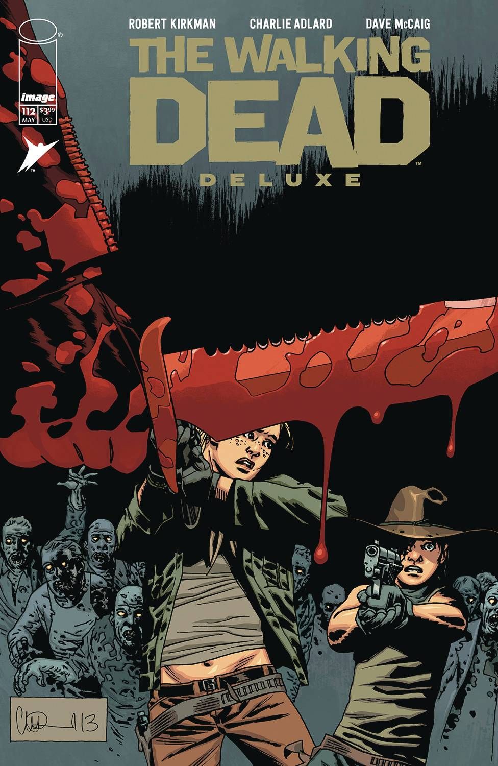 WALKING DEAD DELUXE #112 CVR B ADLARD MCCAIG VAR (MR) IMAGE COMICS (7th May 2025)