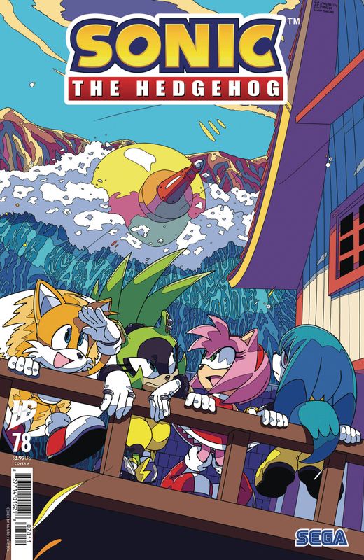 SONIC THE HEDGEHOG #78 CVR A FONSECA IDW (7th May 2025)
