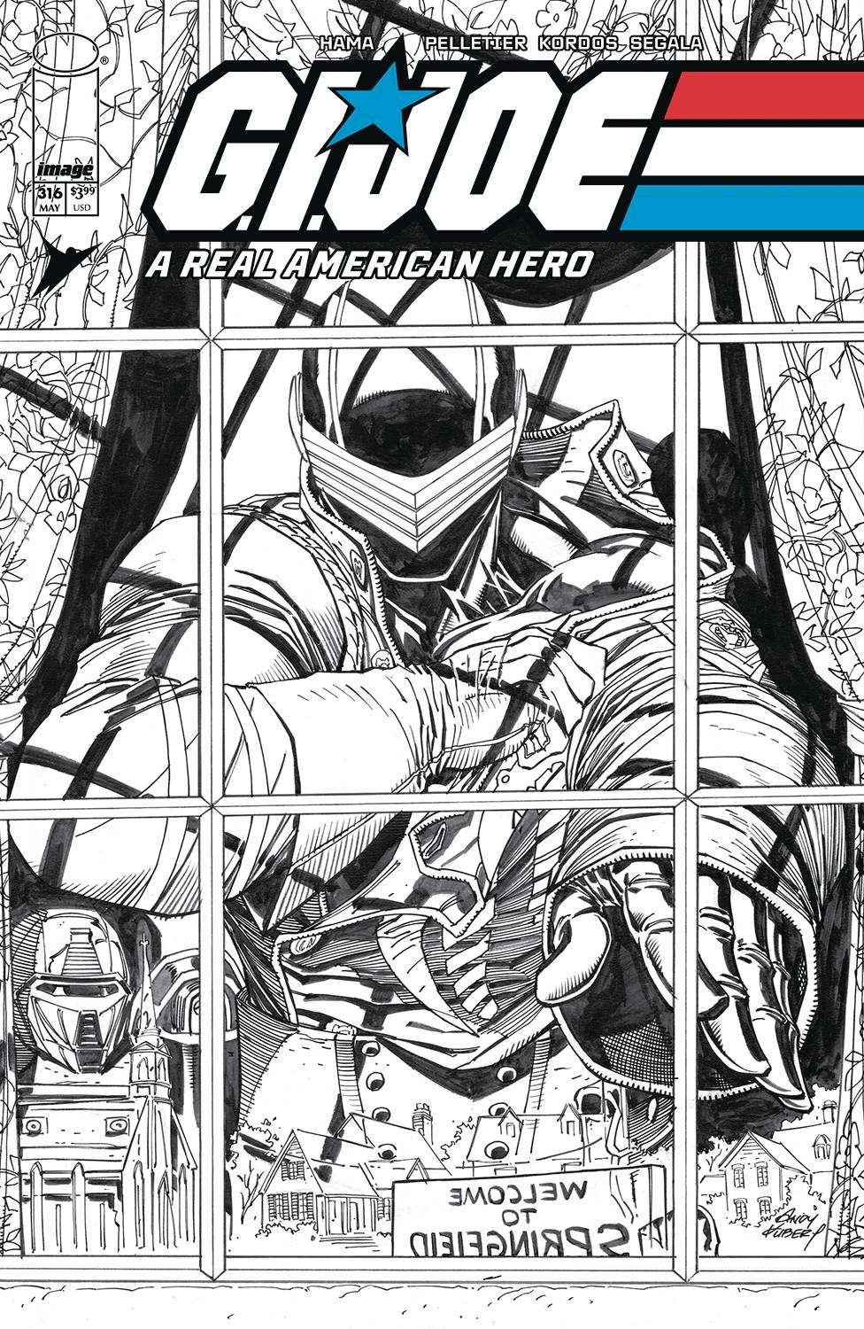 GI JOE A REAL AMERICAN HERO #316 CVR B ANDY KUBERT VAR IMAGE COMICS (7th May 2025)